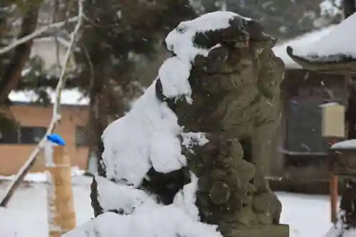 小平潟天満宮の狛犬