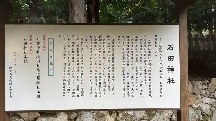 石田神社(京都府)