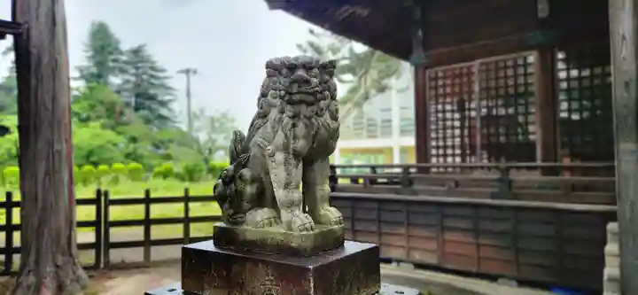 松岬神社の狛犬