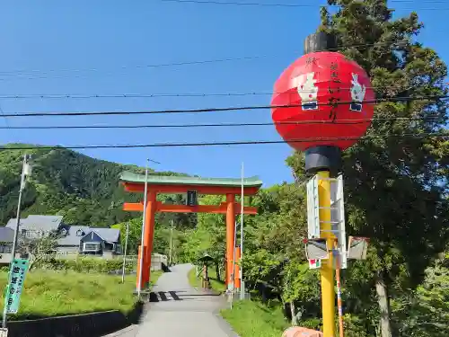 安志加茂神社の鳥居