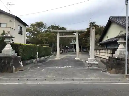 飯津佐和乃神社の鳥居