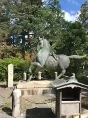 勝田神社の狛犬