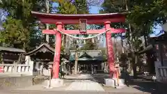 小室浅間神社の鳥居