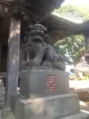 下総国三山　二宮神社の狛犬