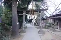 前野熊野神社の鳥居