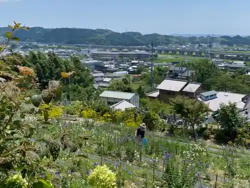 香勝寺の景色