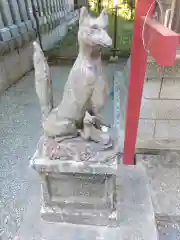 星川杉山神社の狛犬