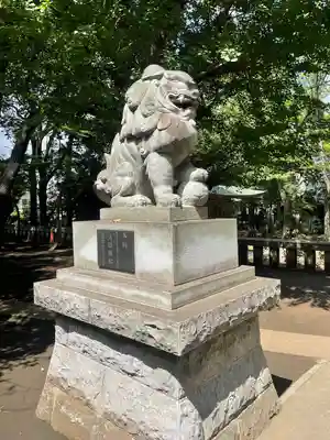 碑文谷八幡宮の狛犬