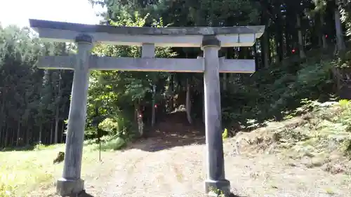 倭文神社の鳥居