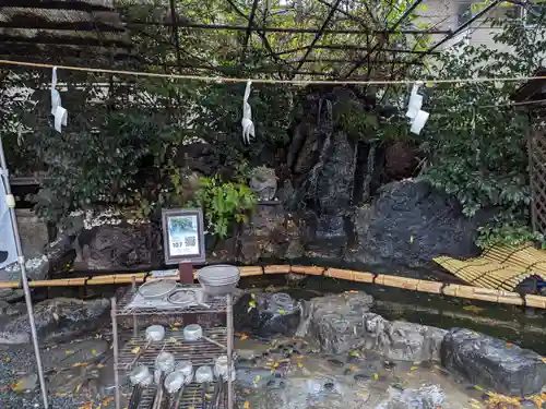 川越熊野神社の庭園