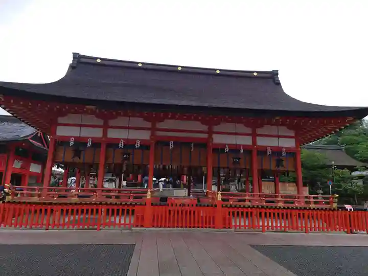 伏見稲荷大社の本殿・本堂