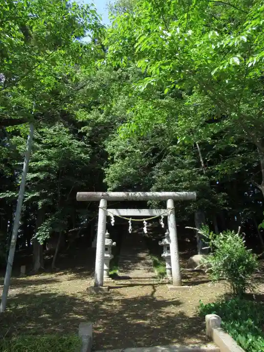 大日霊貴社の鳥居