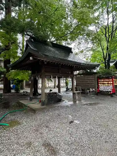 駒形神社の手水舎