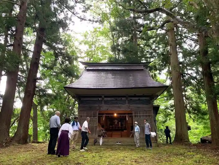 飯笠山神社の末社・摂社