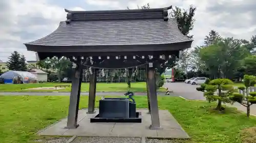 美瑛神社の手水