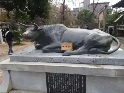 布多天神社の狛犬