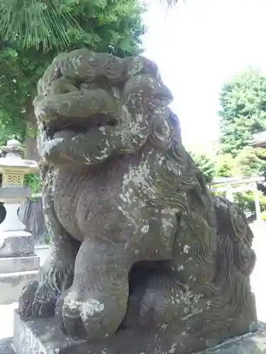 六月八幡神社の狛犬