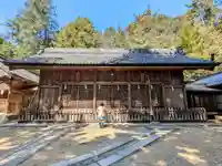 麻績神社の本殿・本堂