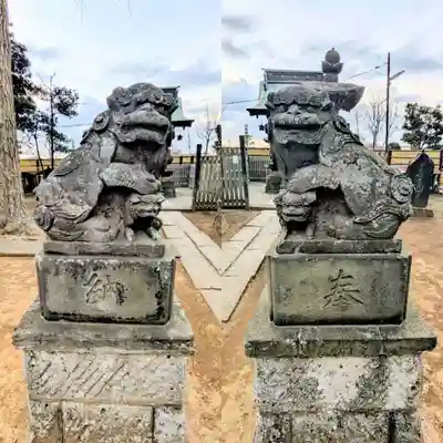 時平神社(大和田)の狛犬