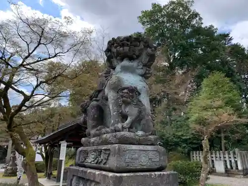 足羽神社の狛犬