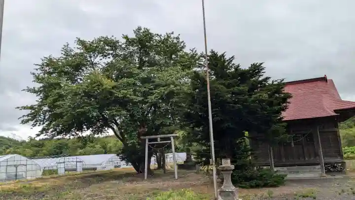 湯内神社(大熊神社)の本殿・本堂