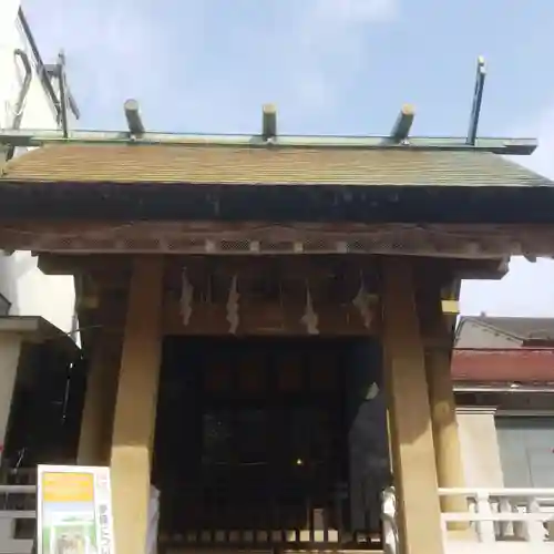 皆中稲荷神社の本殿・本堂