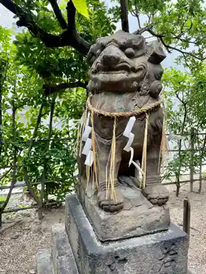 堀越神社の狛犬