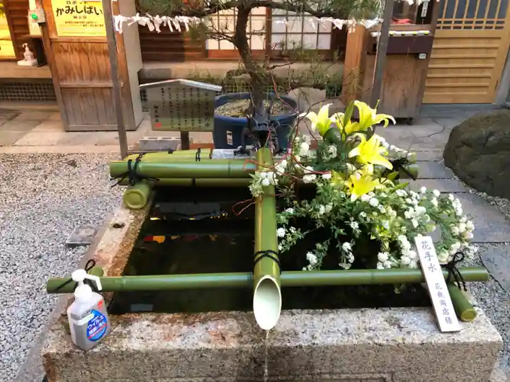 錦天満宮の手水舎