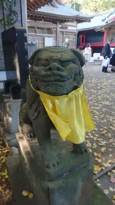 下総国三山 二宮神社の狛犬