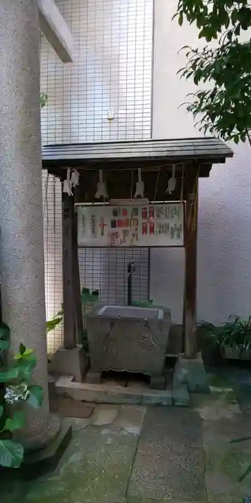 諏訪神社の手水舎