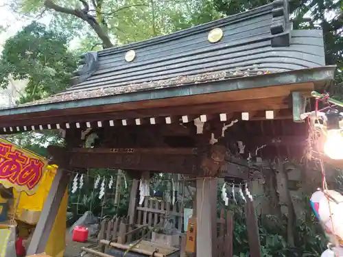大鷲神社の手水舎