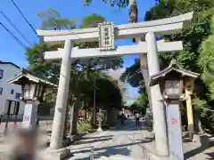 菊田神社の鳥居