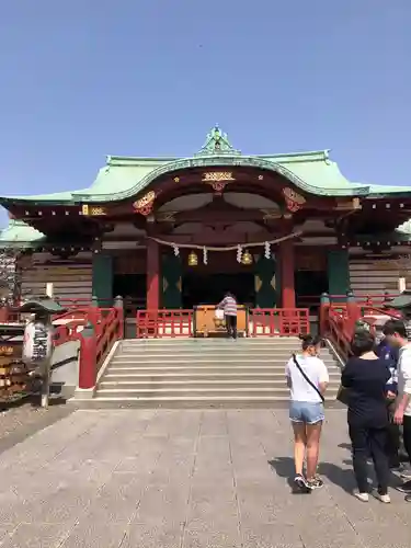 亀戸天神社の本殿・本堂