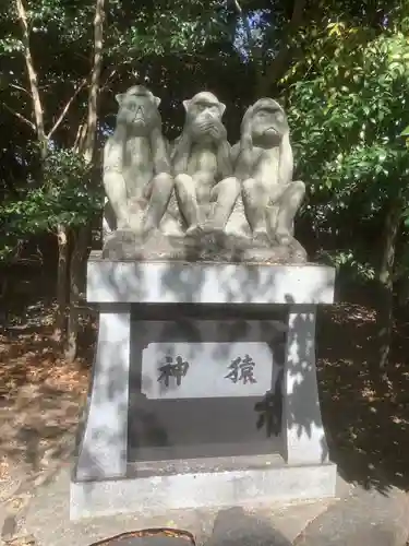 不乗森神社の狛犬