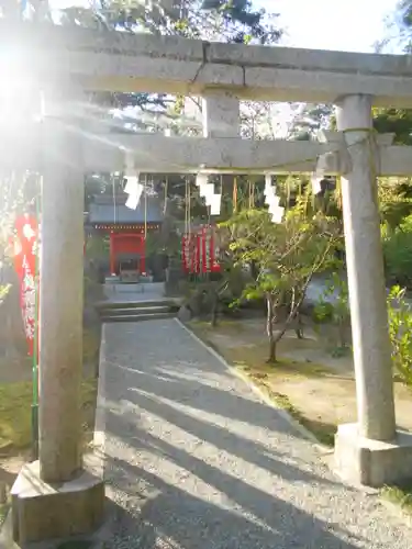 葛原岡神社の鳥居