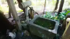 玉野御嶽神社の手水