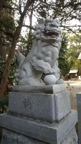 柴崎神社の狛犬