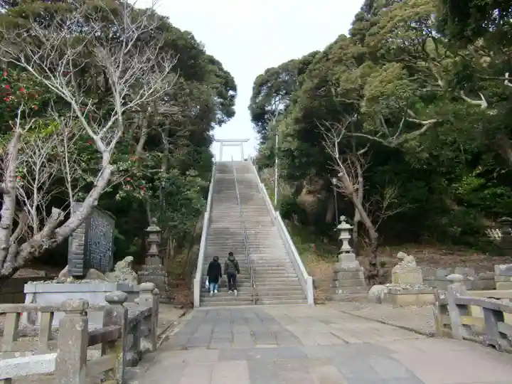 大洗磯前神社の景色