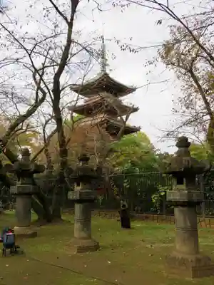 上野東照宮の塔