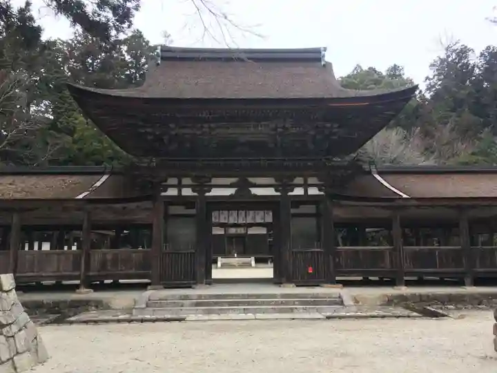 油日神社の山門・神門