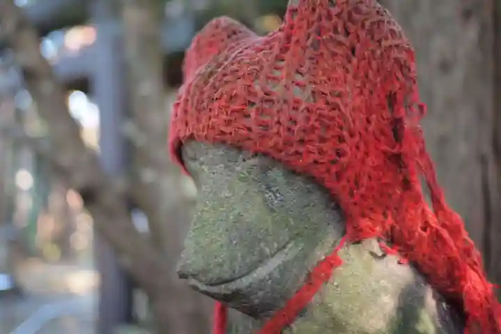 朝日稲荷神社の狛犬