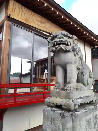 大鏑神社の狛犬