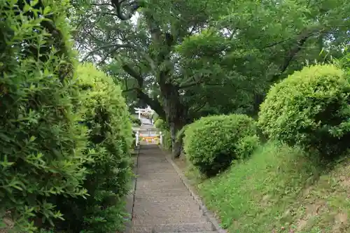 長屋神社の景色