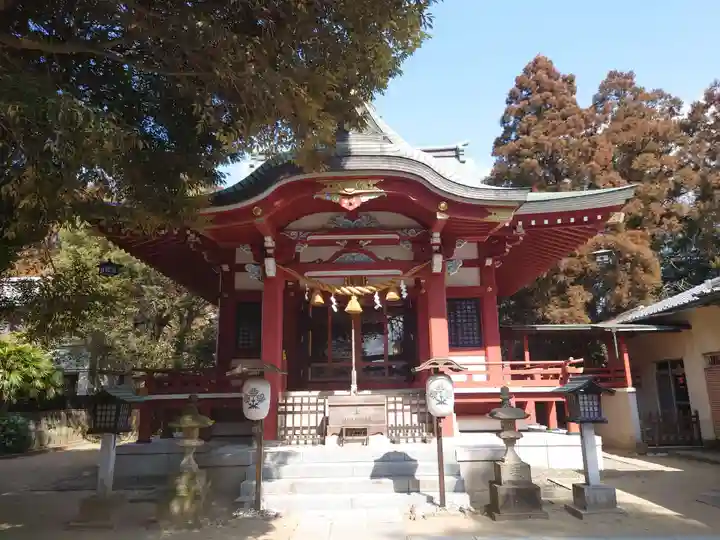柏諏訪神社の本殿・本堂