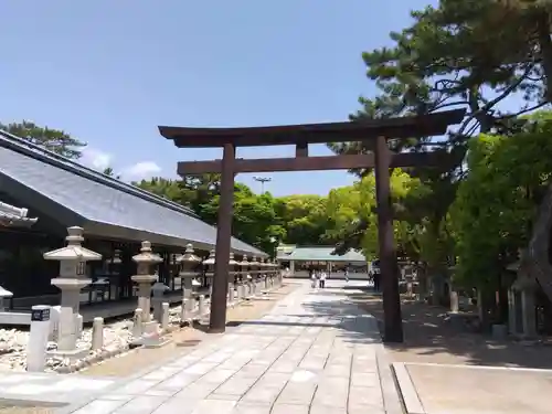 西宮神社の鳥居