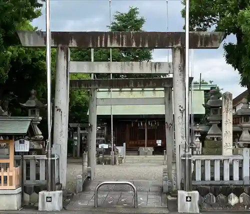 御井神社の鳥居