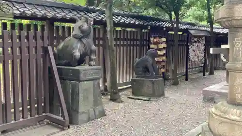 牛嶋神社の狛犬