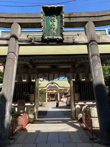 綱敷天神社の鳥居