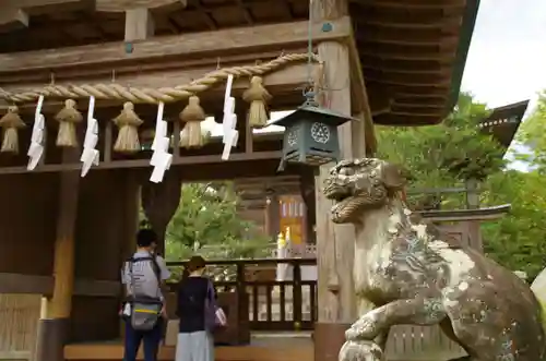 江島神社の狛犬