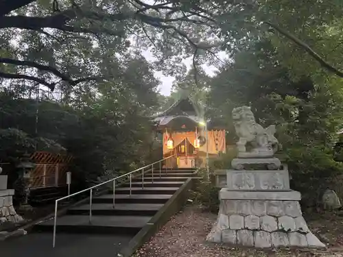 手力雄神社の狛犬